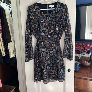 Lauren Conrad bell sleeve dress